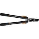 Fiskars 1-3/4 in. Cut Capacity Steel Blade, 25 in. - 37 in. Power-Lever Bypass Lopper with Extendable Handles 391681-1008