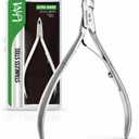UM Supplies Cuticle Trimmer | Hangnail Remover | Extremely Sharp | Professional Cuticle Nippers | Stainless Steel | Cuticle clippers | Pedicure Manicure Tool (jaw 14) 5mm