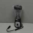 Mueller Smoothie Blender for Smoothies - Personal Blender for Shakes, Frozen Drinks, Baby Food & More, 15oz Travel Cup and Lid, Durable Stainless Steel Blades for Powerful Blending Performance, Black
