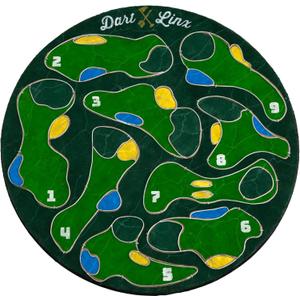 Ultimate Dart Board & Golf Game for Home - Perfect Family & Kids Activities, Game Room Decor, Gifts for Boys, Indoor Golf, and Man Cave Accessories- Compressed Sisal Board