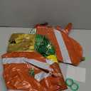 Football Party Supplies Kit - Touchdown Letter Balloon, Goal Post & Football Shaped Foil Balloons, Round 'Touchdown!' Foil Balloons, and Banner for Birthday, Game day, Tailgate Party Decorations (Yellow)