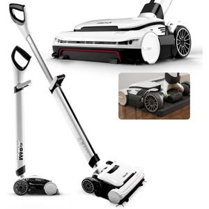 Gtech AirRAM 3 Cordless Vacuum Cleaner with Anti-Hair Wrap Bar - Dual Edge-Clean Brushes - Perfect for Carpet and Hardwood Floors - Rechargeable 22v Li-ion Battery - Lightweight - New Model/Red Thread