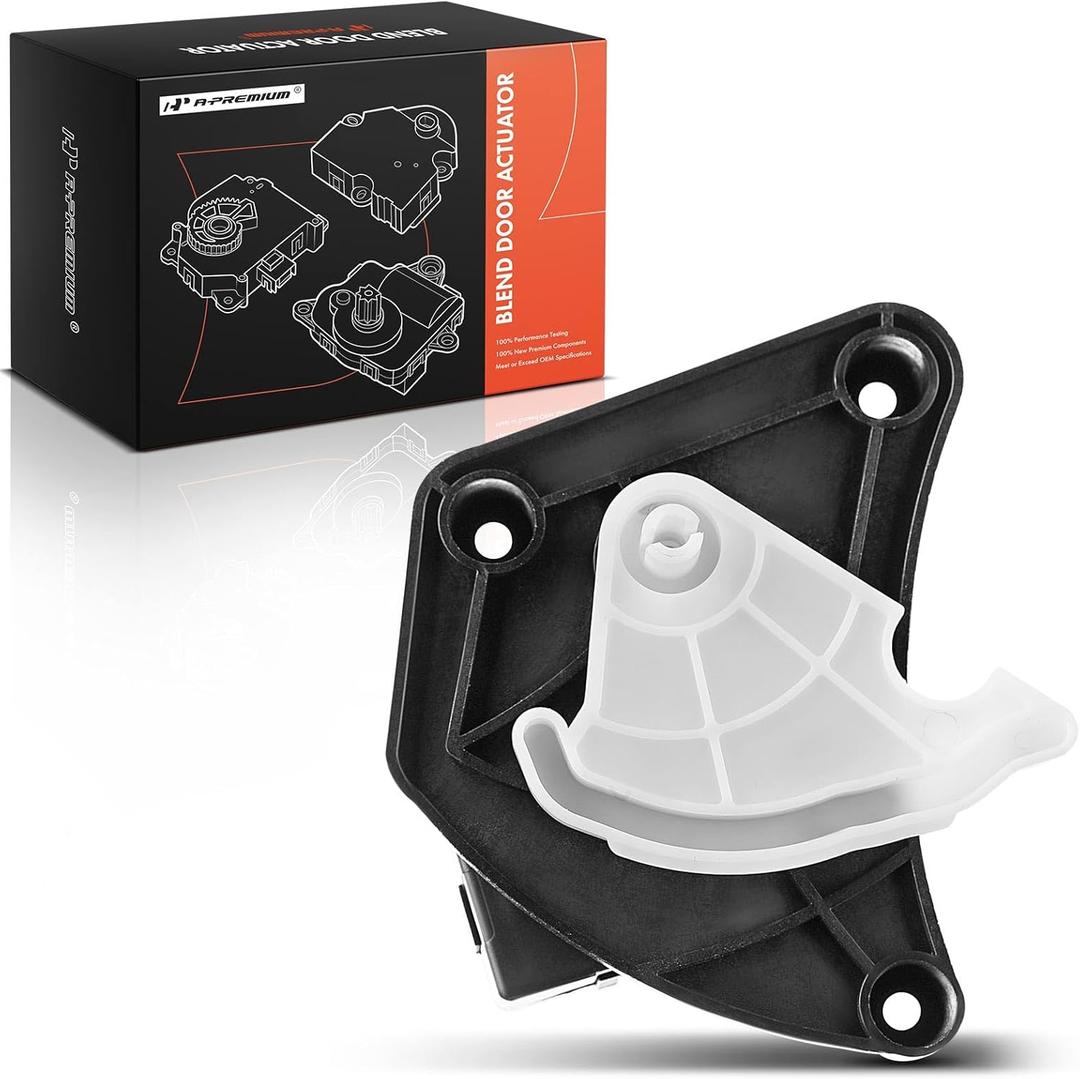 A-Premium HVAC Heater Blend Door Actuator, Compatible with Chevrolet Express 1500 2500 3500 4500, Express Pasajeros & GMC Savana 1500 2500 3500 4500, Main, Temperature Actuator, Replace# 8018960