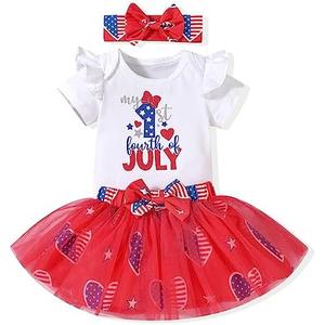 Aalizzwell Newborn Infant Baby Girls Holiday Skirt Outfit Size 60