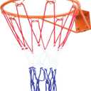 Dream Travel Kids Basketball Rim Goal - Wall Mounted Indoor/Outdoor Hanging Hoop, 32cm/12.6in