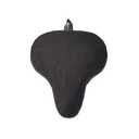 Black bike seat cover