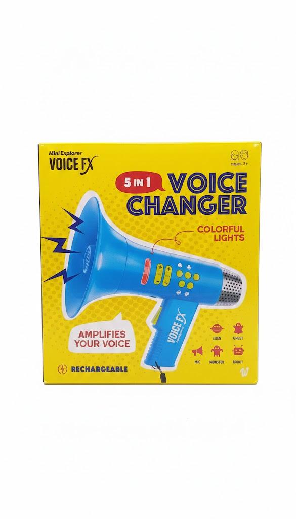 Mini Explorer Voice Changer for Kids - Easter Gifts for Kids - Voice Changing Device for Boys & Girls Ages 3-8+ Olds Birthday Gifts for 3, 4, 5, 7, 8 Year Old Boy - Toys Gift Ideas for Kid, Toddler