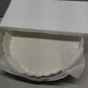 LOVECASA Porcelain Pie Pan Quiche Baking Dish,10 Inch Non-Stick Round Pie Dish Quiche Pan,Tart Pan with Ruffled Edge,Pie Plate for Apple, Quiche, Pot Pies, Tart,Set of 2, White