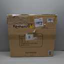 karlott Farmhouse End Table, 18.5'' French Country Round Side Table, Distressed Tray Top Side Table with Curved Motif Frame Base for Boho, End Tables Living Room, Bedroom, Small Space, Easy Assembly