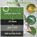 Artificial Grass Table Runner, 13 x 36 in Turf Table Runner - Realistic Faux Grass Runner for Golf Party, Wedding, Baby Shower, Indoor Outdoor Decor2 Pack