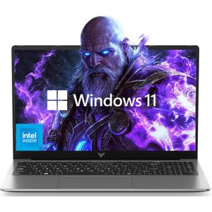 Laptop Computer Intel N97 15.6-in 16GB DDR4 512GB SSD Traditional Laptops Numeric Keypad WiFi 5 HDMI Type-C USB3.2 Webcam 3.5mm Audio Office Laptops Home Laptops