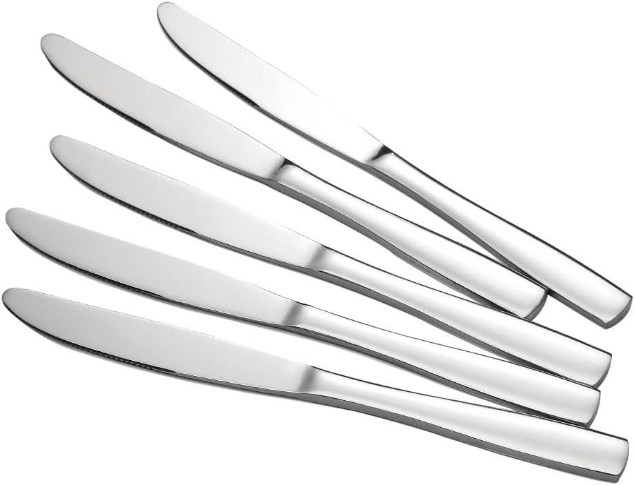 Eslite Stainless Steel Dinner Knives Set, 12-Piece
