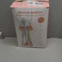 Wearable Heated Blanket with Foot Pocket, Electric Wearable Throw Blanket with Sleeves, Hood, Portable Heated Blanket with 8 Heat Settings, 1-10 Hours Auto Shut-off, Gift for Family, Friends, 50*70"