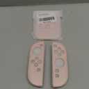 PlayVital Hard Case for Nintendo Switch 2 with Extra Stand & Thumb Grip Caps | Split Design, Dockable Protective Full-Body Shell Cover for Nintendo Switch 2 | Solid Color Series, Cherry Blossoms Pink