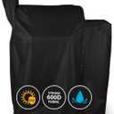 Grillman Grill Cover, BBQ Outdoor Grill Covers, Charcoal, Gas Grills, Waterproof, Rip-Proof, Weather-Resistant, Anti-UV, Barbecue Cover for Traegar 22/575 Series, Pro 22, Z, etc (Black, 41 Inch)