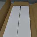 5 Pack Portable White Cylinder Stands for Party, 31.5", 23.6", 15.7" Height Foldable Cardboard Tall Cake Pedestal Stand Flower Floral Pillar Table Stand Event Plinth, cilindros para fiestas redondos blancos for Wedding Parties