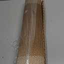 QiCaiJia Anti Fatigue Kitchen Mats for Floor, Super Absorbent Kitchen Rugs Non Slip Washable, Soft Linen Braided Kitchen Runner Rug, Standing Mat Kitchen Sink Mat, Easy to Clean, Brown 17x30