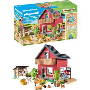 Playmobil Farmhouse with Outdoor Area