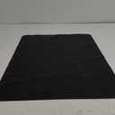 Dog Grooming Table Mat Pad Non Slip, Multipurpose Soft Pet Grooming Table Mats at Home, 28 x 19.7 Inch Silicone Durable Anti-Fatigue Groomer Mats Paw Protection Easy-Clean Cat Dog Bath Mat (Black)