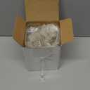 OuMuaMua 64 Pcs Glass Raindrop Christmas Ornaments Crystal Teardrop Hanging Ornaments Clear Chandelier Drop Pendant Decorations for Christmas Tree Winter New Year Party Supplies Home Decor