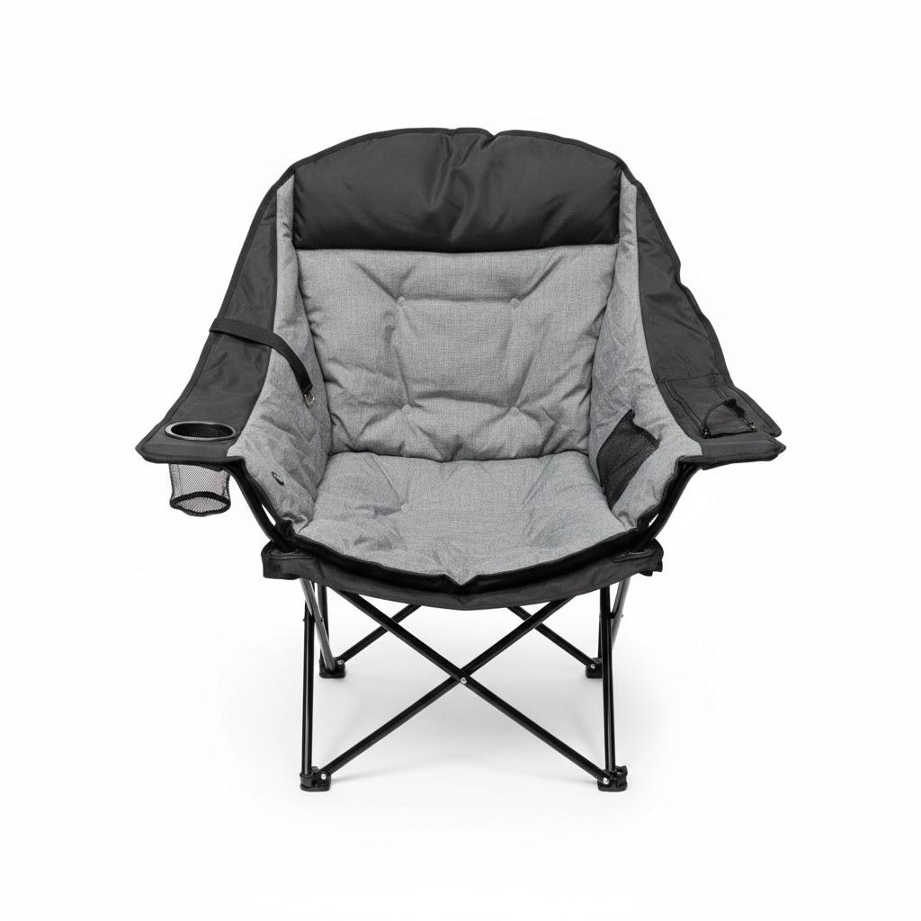 en steel adjustable folding heating chair