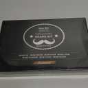 ISNER MILE Beard Oil Kit Stocking Stuffers: Gifts for Men Him Dad Boyfriend, Mustaches Conditioner - Soften - Strength with Sandalwood, Bay Rum, Vanilla, Cologne, Unscented, Beard Grooming and Care