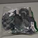 9 Pcs 100 Days of School Costume for Boys Old Man Costume for Kids Grandpa Dress Up Outfits Set (5-7 Years, Gray Plaid With Darkgray)