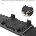  SCUARI Bling Rear View Mirror,Car Accessories Rhinestone Crystal Clip-On Auto Mirrors, Bling Car Accessories for Women,Automobile Mirror with High Definition Glass, Suitable for Most Cars,SUVs, (Silver)