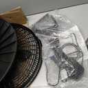 Lasko Oscillating Cyclone Pedestal Fan, Adjustable Height, Timer, Remote Control, 3 Speeds, for Bedroom, Living Room, Home Office, 18", Black, 1843