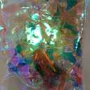 Ceramic Christmas Tree Replacement Lights/Bulbs, Ceramic Tree Medium Multicolor Twist Light Ornaments(117 Bulbs+5 Topper Star) (Lucky 7 Series: Mixed Colors)