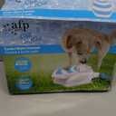 All For Paws Dog Water Fountain, Dog Sprinkler Paw Activated, Outdoor Water Fountain for Dog Drinking, Step On Pet Water Dispenser