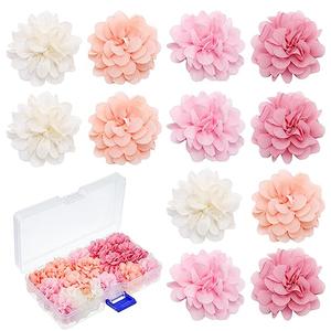 Xuhal 36 Pcs Cute Flower Fridge Magnets Set Locker Decorative Magnets Funny Refrigerator Whiteboard Stickers for Pink Office Kitchen School Classroom Cubicle Decorations Accessories, 4 Colors