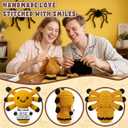 Funny Couples Gifts for Him, Cute Love Gift for Boyfriend Husband Men Valentines Day Anniversary Birthday Christmas Long Distance Relationship LDR, Handmade Crochet Spider