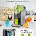 Slushy Machine for Home Use with 7 Preset Programs & Auto Cleaning Function, Frozen Drink Maker Easy to Make Slush Margarita Frapps Cocktail & More, 4H Fresh parties, summer gatherings | Slushy Machine for Home Use with 7 Preset Programs & Auto Cleaning Function