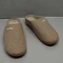 ERGOfoot House Slippers With Arch Support, Orthopedic Slippers for Plantar Fasciitis Pain Relief, Comfy Wool Felt Clog, Non-Slip Indoor Outdoor House Shoes for Women9 and Men8