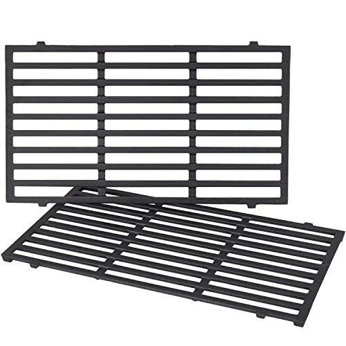 X Home 7637 Grill Grates Replacement for Weber Spirit E/S210 (2013), Spirit II E/S-210 (Front-mounted Control) Gas Grill Replacement Parts, 17.5 x 10.2 Inch, 2-Pack