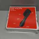 REVLON One-Step Hair Dryer and Styler, All-in-One Hair Brush Straightener for Salon-Quality Smooth & Straight Styles, Black (1 Count (Pack of 1))