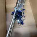 24-40 Inch Aluminum Alloy Drywall Stilts with Sliver for Working at High Places (Silver,24-40 Inch)