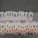 Timgle 50 Pcs Moist Towelettes Individually Wrapped Scented Disposable Face Towels Essential Oil Infused Moist Terry Cotton Towel for Use Hot or Cold Travel Body Spa(Rose, Lavender)