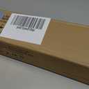 LUCKUP Cordless Bamboo Roman Blinds Shades for Indoor Windows-Blackout Room Darkening Roman Blinds with 6" Valance Cover Enhanced Privacy, 34" W x 64" H