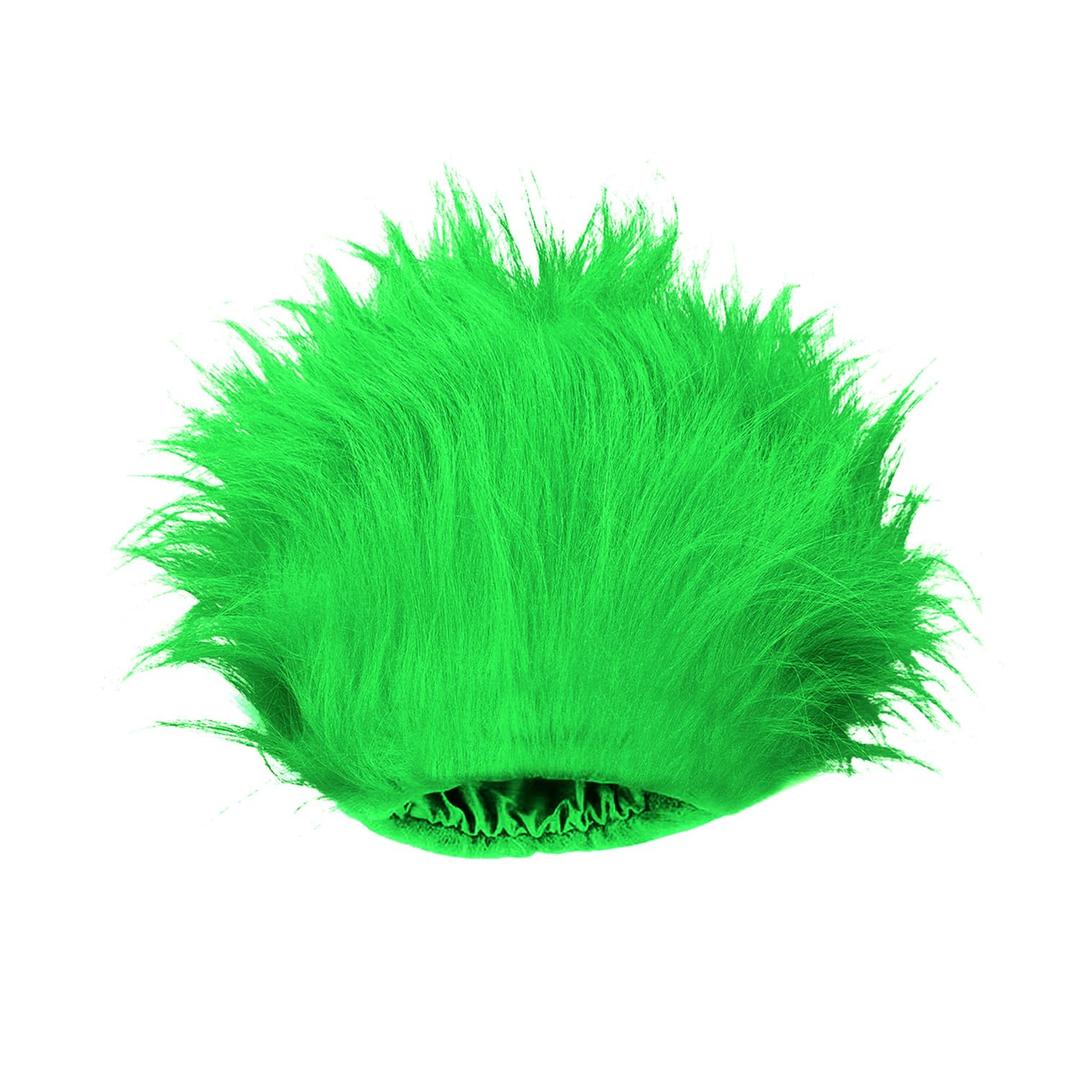 Funny Wigs Unsex Trolls Wig Green Crazy Wigs Costume Funky Hairband Green Party for Halloween Costume Cosplay (Short)