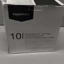 Amazon Basics 10-Cup Pitcher with Filter Compatible with Brita Water Filter Pitcher for Clean, Crisp Water, WQA and NSF Certified, Made in Europe