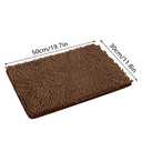 Kitchen Mat Fluffy Kitchen Rugs 20 x 12 Coffee Floor MatPink Bathroom Rug Non Slip Bathroom Mat Soft and Comfortable Furry Durable Thickened Bathroom Rug Machine Washable for Kitchen Floor