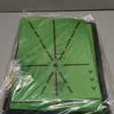 Golf Strike Mat with Swing Path Feedback - Non-Slip Rubber Training Mat for Driving, Chipping, Putting Practice Indoor & Outdoor