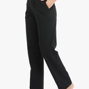 Willit Women's Cotton Sweatpants Open Bottom Yoga Sports Pants Straight Leg Lounge Athletic Pants with Pockets, Size L