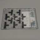 Ravinte 10 Pack 2 inch Cabinet Pulls Matte Black Stainless Steel Kitchen Drawer Pulls Cupboard Handles Cabinet Handles