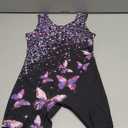 Vogseek 4-12Y Girl Gymnastic Leotards with Hair Scrunchie Sparkle Dance Unitards Active Biketards, 6-7 Years Old