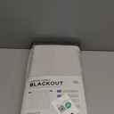 100% Blackout Shield Linen Blackout Curtains for Bedroom 96 Inches Long, Back Tab/Rod Pocket Living Room Drapes, Thermal Insulated Blackout Curtains 2 Panels Set, 50" W x 96" L, Beige