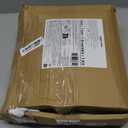 Amazon Basics Soft, Comfortable Queen Size Bed Sheets, Deluxe Microfiber, 4-Piece, Bright White Striped