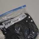 Paw Legend Reusable Female Dog Diapers(3 Pack, Black, Medium)